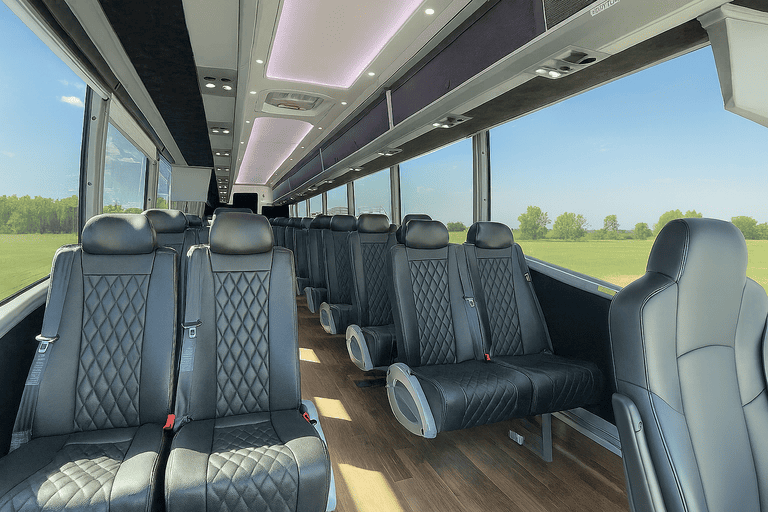 coach bus in Rowlett