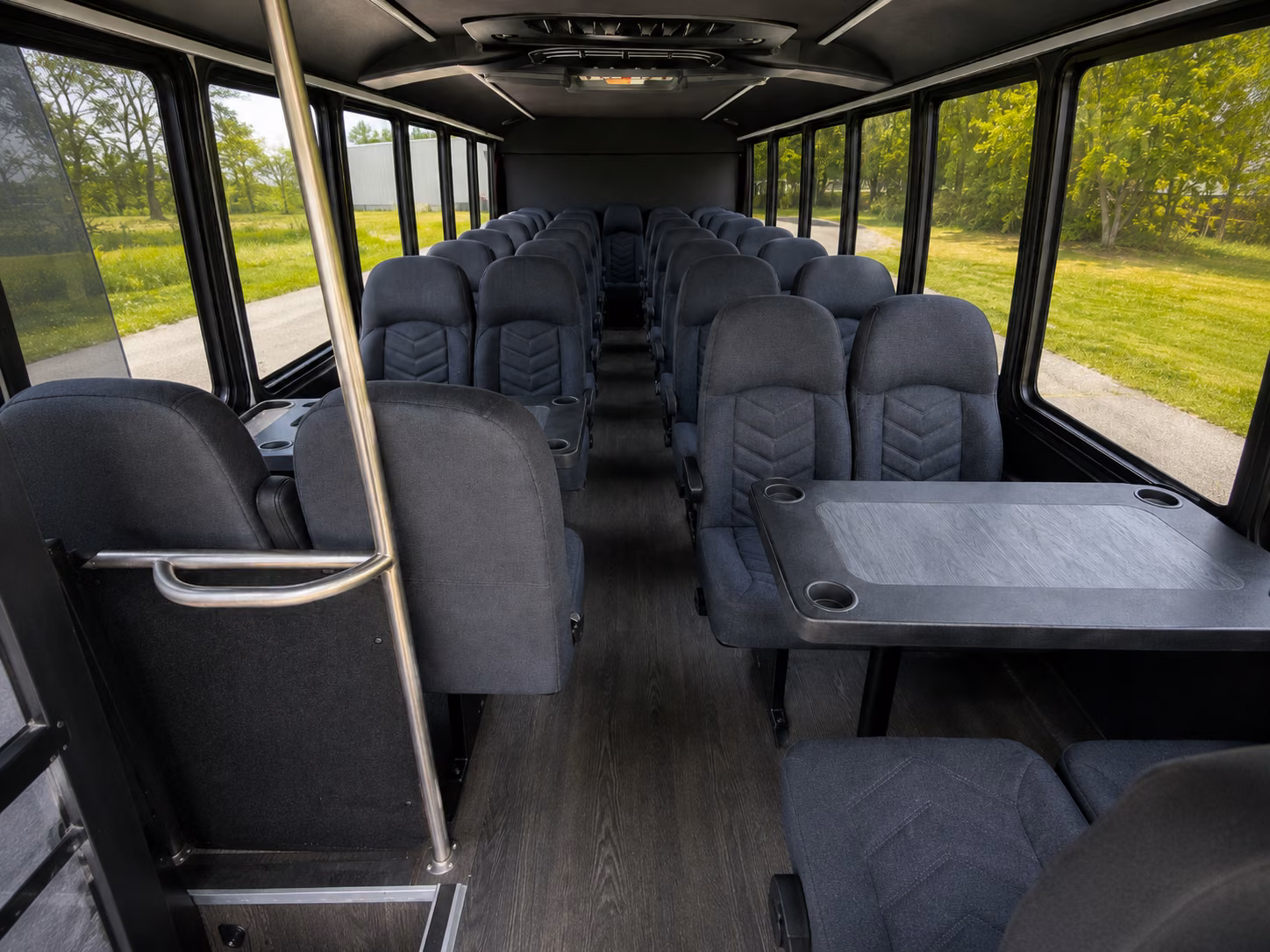 bus rentals for multi stop rowlett wedding weekends