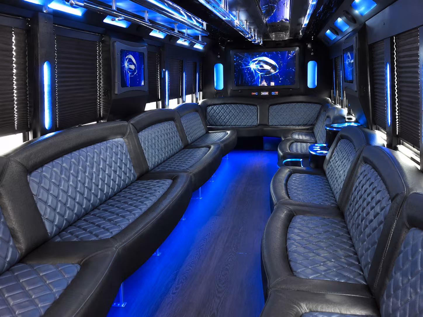 rent a party bus in rowlett for pre prom dinner and photo stops