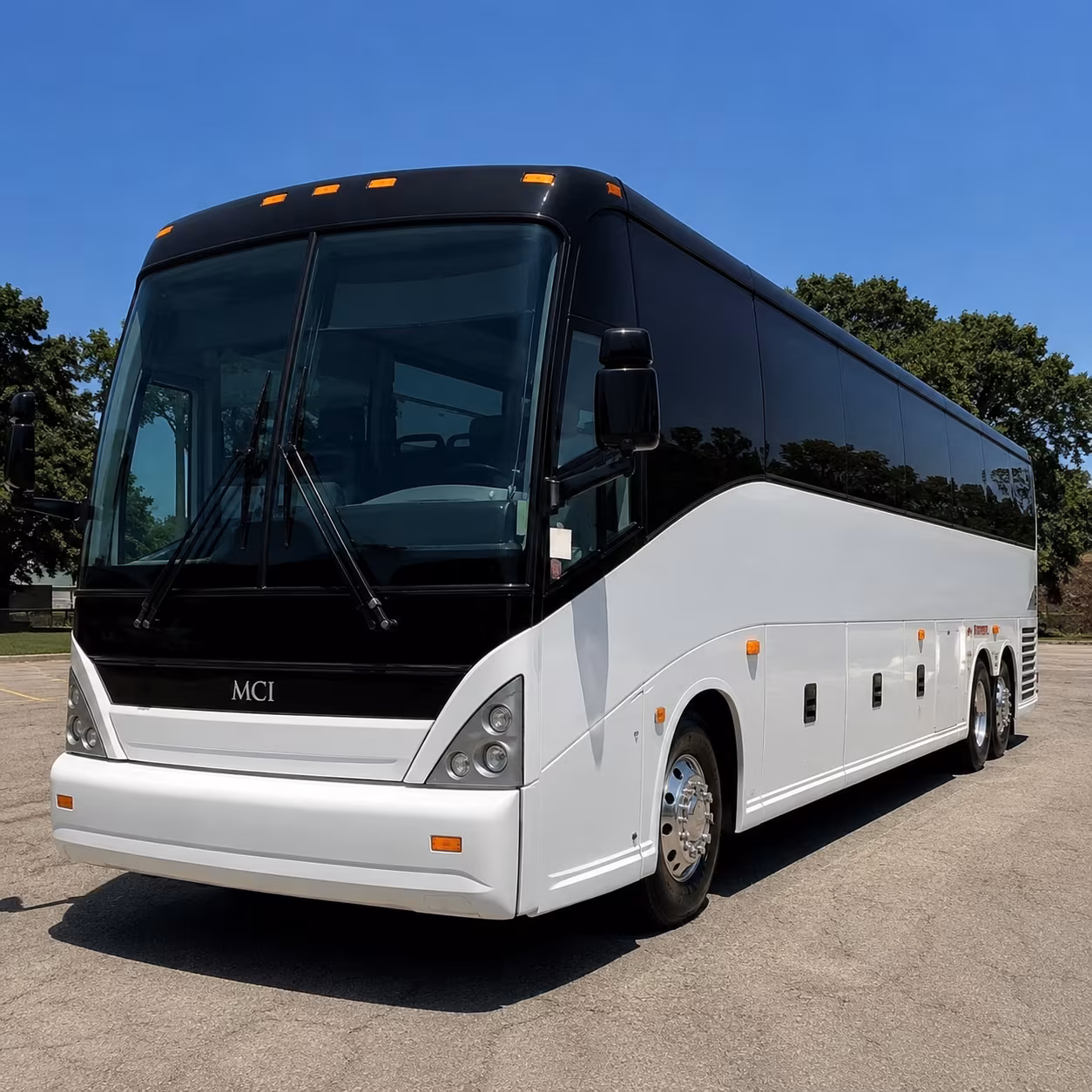 rowlett 56 passenger charter bus