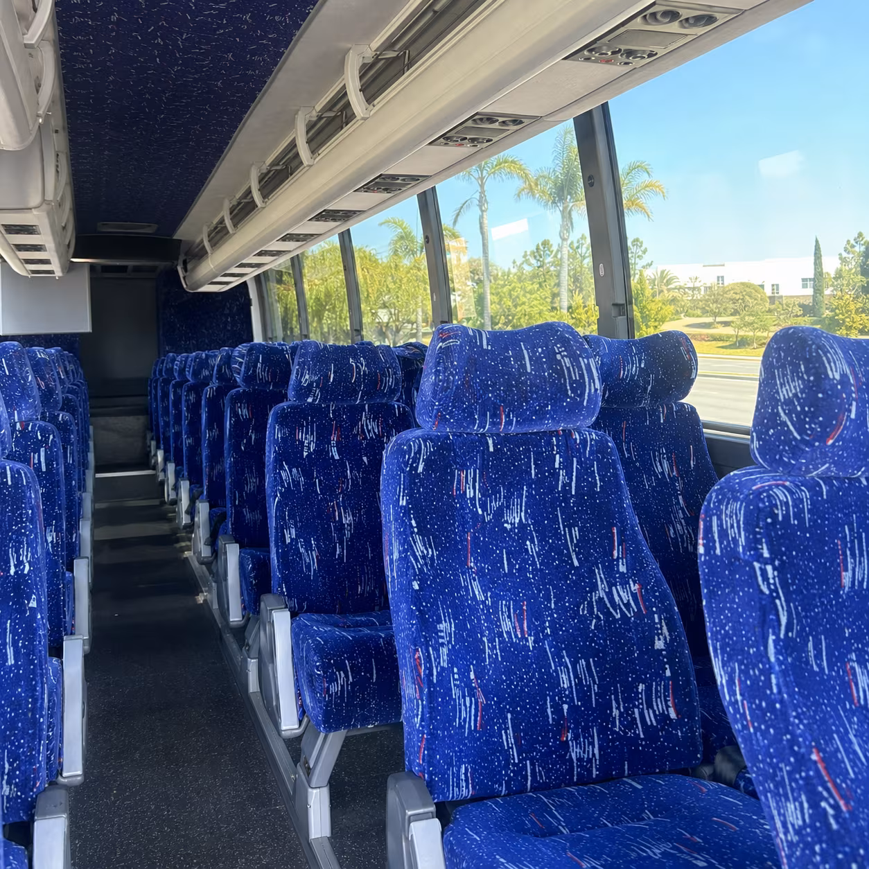 rowlett corporate event transportation onboard seating