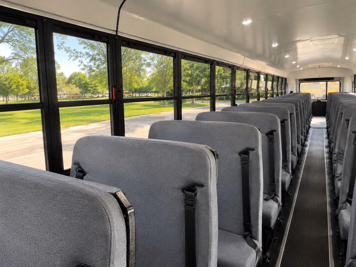 rowlett school bus interior
