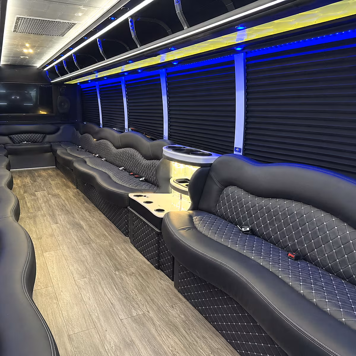 rowlett wedding party bus rental